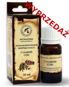 * Aromatika Eteryczny olejek Słodki sen 10ml`