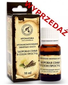 * Aromatika Eteryczny olejek Zdrowa rodzina 10ml