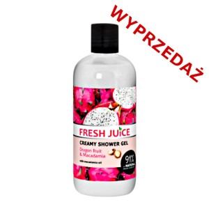 * Fresh Juice Kremowy Żel pod Prysznic Dragon Fruit i Makadamia 500ml