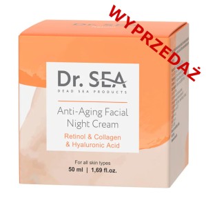 * DR. SEA Krem na Noc Retinol Kolagen Kwas Hialuronowy Anti-Aging 50ml