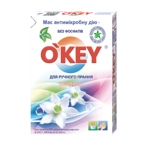 O’KEY Uniwersalny proszek do prania ręcznego bez fosforanów 400 g