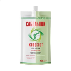 Elixir Siedmiopalecznik i Żywokost Krem-balsam do masażu okolic stawów 100 ml