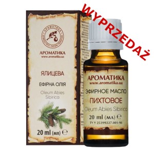 * Aromatika Eteryczny olejek pichtowy 20ml