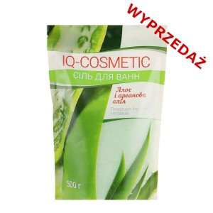 * IQ-Cosmetic Sól do kąpieli Aloes i Olej Arganowy 500g