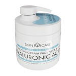 Skin Care Krem nawilżająco-odżywczy z kwasem hialuronowym do twarzy, szyi i dłoni 500 ml   