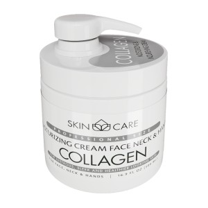 Skin Care Krem nawilżająco-odżywczy z kolagenem do twarzy, szyi i dłoni 500 ml   